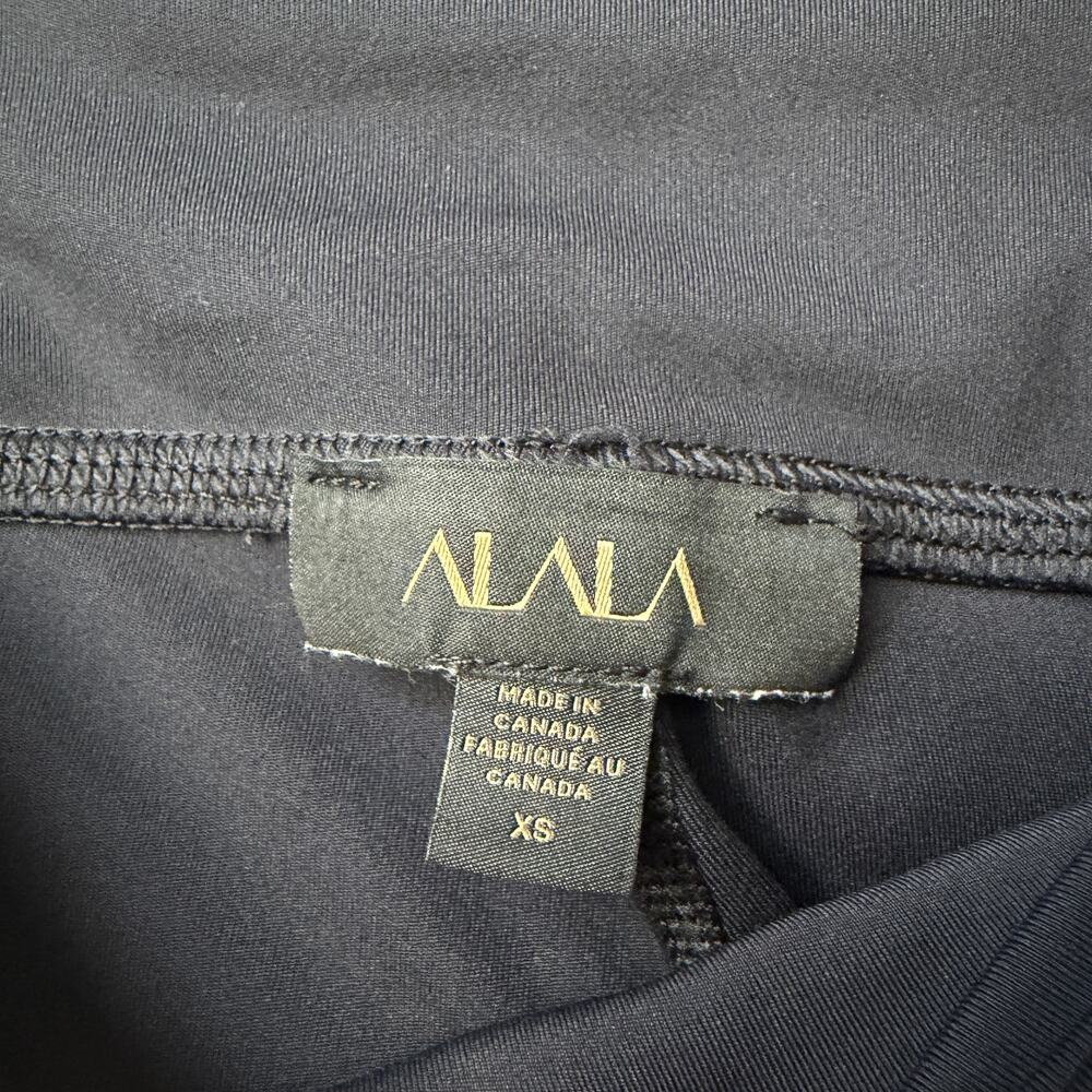 ALALA Fast Track Mesh Panel Legging Pant in Black Size XS - Picture 5 of 7